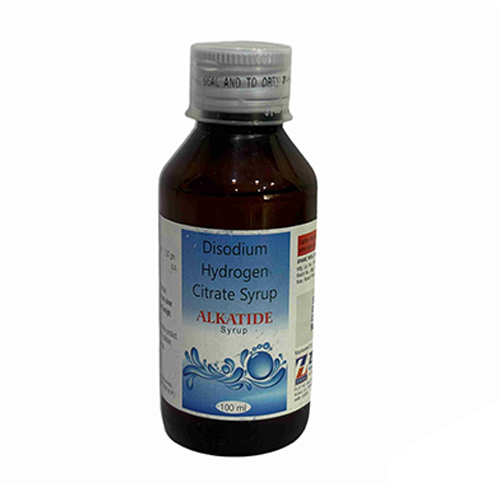 Product Name:  ALKATIDE, Compositions of  ALKATIDE are Disodium Hydrogen Citrate Syrup - Zerdia Healthcare Private Limited