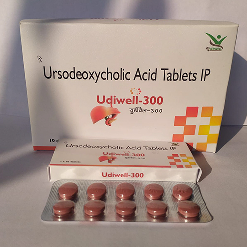 Product Name: Udiwell 300 , Compositions of Udiwell 300  are Ursodeoxycholic Acid Tablets IP  - Orange Biotech Private Limited