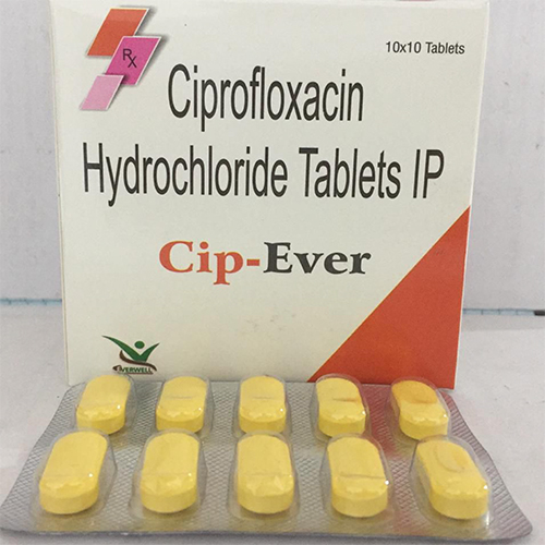 Product Name: Cip Ever, Compositions of Cip Ever are Ciprofloxacin Hydrochloride Tablets IP  - Orange Biotech Private Limited