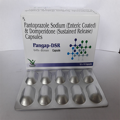 Product Name: Pangap DSR  , Compositions of Pangap DSR   are Pantoprazole Sodium (Enteric Coated) & Domperidone (Sustained Release) Capsul?s  - Orange Biotech Private Limited