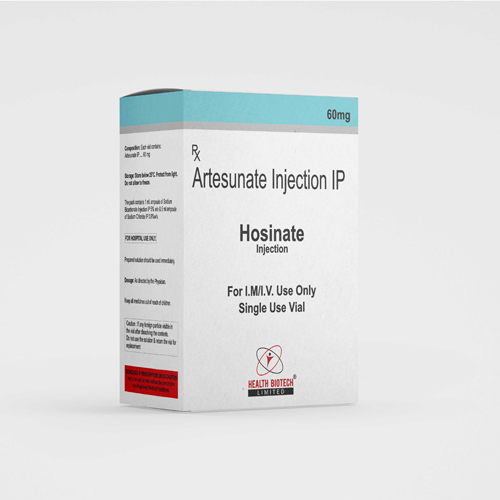 Product Name: Hosinate, Compositions of Hosinate are Artesunate Injection IP - Health Biotech Limited