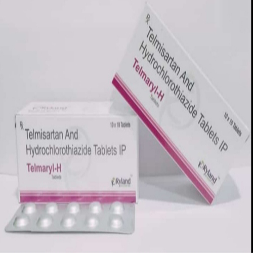 Product Name: Telmaryl H, Compositions of Telmaryl H are Telmisartan And Hydrochlorothiazide Tablets IP   - Ryland Health Care