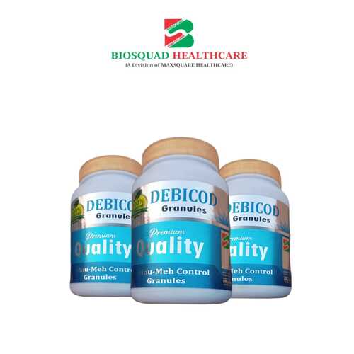 Product Name: DIBICOD GRANULES, Compositions of Debicod Madhu Meh Control Granules are Debicod Madhu Meh Control Granules - Biosquad Healthcare