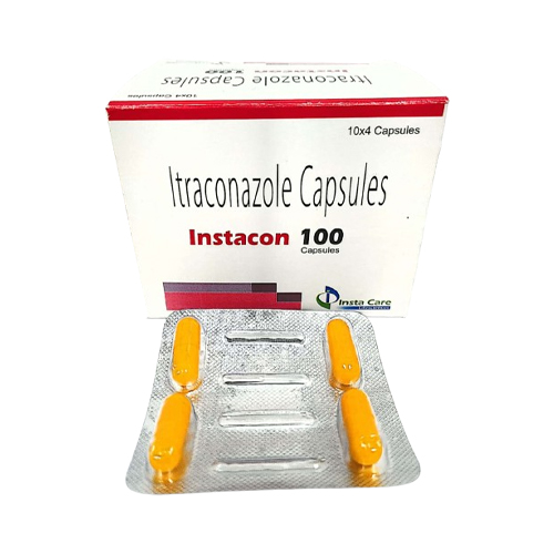 Product Name: INSTACON 100, Compositions of INSTACON 100 are Itraconazole Capsules - Insta Care Lifesciences