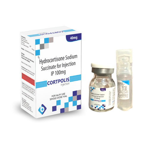 Product Name: CORTPOLIS, Compositions of Hydrocortisone Sodium Succinate For Injection IP 100mg are Hydrocortisone Sodium Succinate For Injection IP 100mg - Biopolis Lifesciences Private Limited