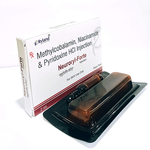 Product Name: Neuroryl Forte , Compositions of Neuroryl Forte  are Methylcobalamin,  Niacinamide & Pyridoxine HCI Injection - Ryland Health Care