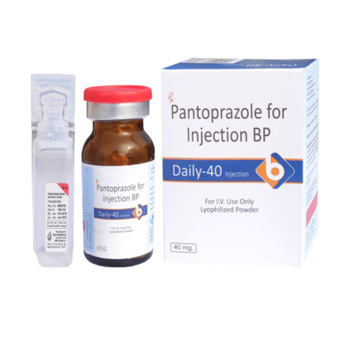 Product Name: Daily 40, Compositions of Pantoprazole For Injection BP are Pantoprazole For Injection BP - Biopolis Lifesciences Private Limited