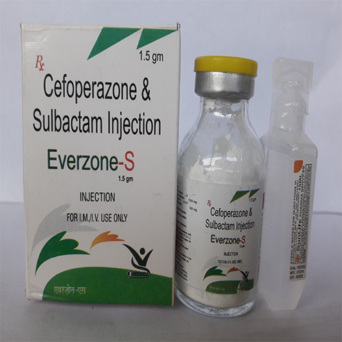 Product Name: Everzone S , Compositions of Everzone S  are Cefoperazone & Sulbactam Injection  - Everwell Pharma Private Limited