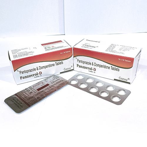 Product Name: Panzovrol D, Compositions of Panzovrol D are Pantaprazole and Domperidone Tablets - Euphony Healthcare