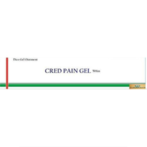 Product Name: Cred Pain Gel, Compositions of Cred Pain Gel are Dico Gel Ointment - Credence Healthcare