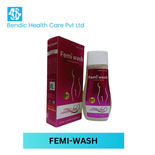 Product Name: Femi Wash, Compositions of Vaginal Wash Clean And Confident Feel are Vaginal Wash Clean And Confident Feel - Bendic Healthcare Private Limited