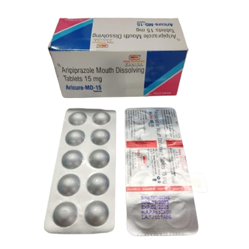 Product Name: Aricure Md 15, Compositions of Aricure Md 15 are Aripiprazole Mouth Dissolving Tablets 15mg  - Holy Evolution Pharma