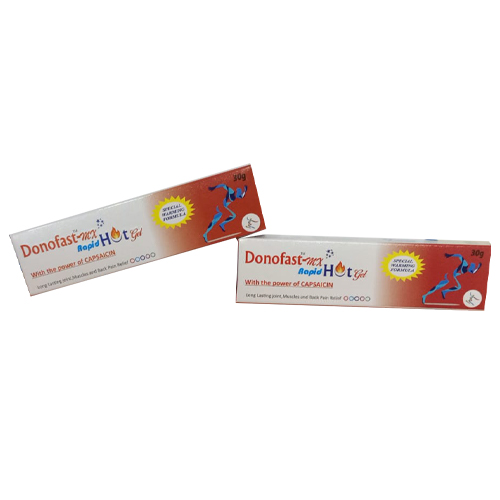 Product Name: DONOFAST MX, Compositions of DONOFAST MX are Long Lasting Joints Muscles And Back Pain Relief - Access Life Science