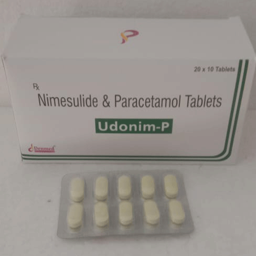 Product Name: Udonim P, Compositions of Nimesulide & Paracetamol are Nimesulide & Paracetamol - Denmed Pharmaceutical