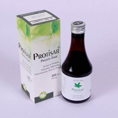 Product Name: PROTISAR, Compositions of PROTISAR are Protein Tonic - Bluewaterresearch