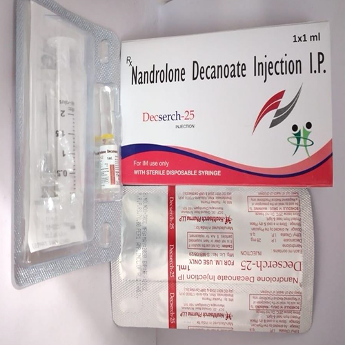 Product Name: Decserch 25, Compositions of Decserch 25 are Nandrolone Decanoate Injection IP - Healthserch Pharma LLP