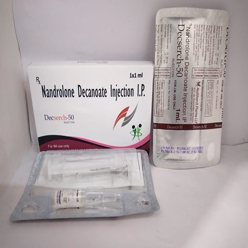 Product Name: Decserch 50, Compositions of Decserch 50 are Nandrolone Decanoate Injection IP - Healthserch Pharma LLP