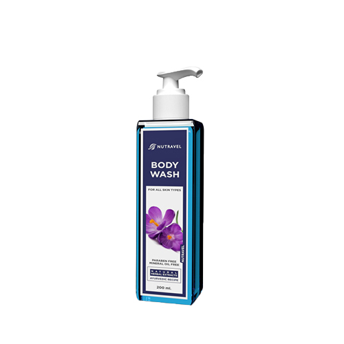 Product Name: BODY WASH, Compositions of FOR ALL SKIN TYPES are FOR ALL SKIN TYPES - Nutravel Healthcare