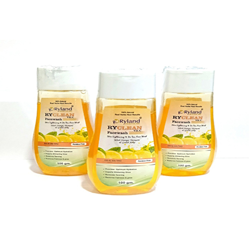 Product Name: Ryclean Face wash, Compositions of Ryclean Face wash are Vitamin C Face Wash, 100ml - Ryland Health Care