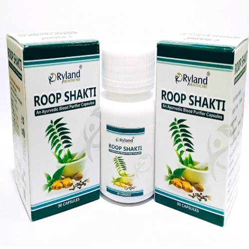 Product Name:  Roop Shakti, Compositions of An Ayurvedic Blood Purifier Capsules are An Ayurvedic Blood Purifier Capsules - Ryland Health Care