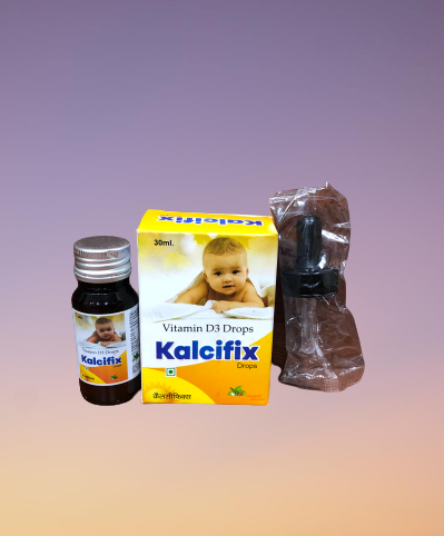 Product Name: Kalcifix Drops, Compositions of Kalcifix Drops are  - Vanshita Lifecare