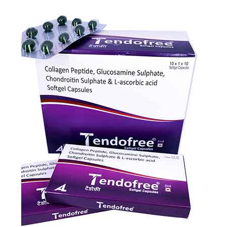 Product Name: TENDOFREE, Compositions of TENDOFREE are  - Atlina Life sciences