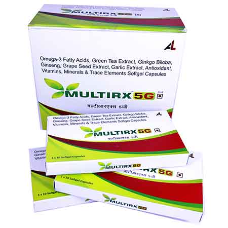 Product Name: MULTIRX 5G, Compositions of MULTIRX 5G are  - Atlina Life sciences