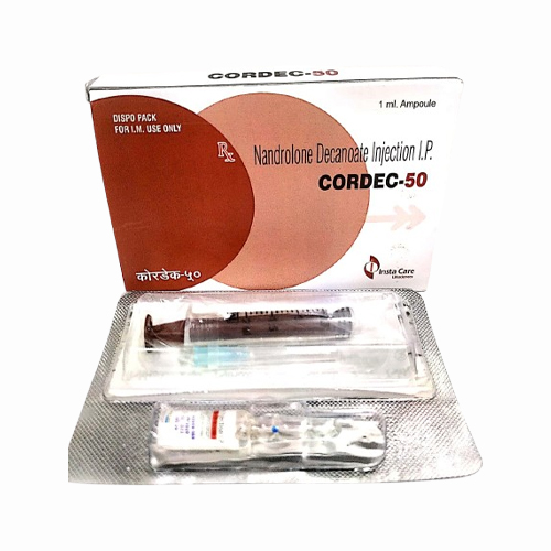 Product Name: CORDEC 50, Compositions of CORDEC 50 are Nandrolone Decanoate Injection IP - Insta Care Lifesciences