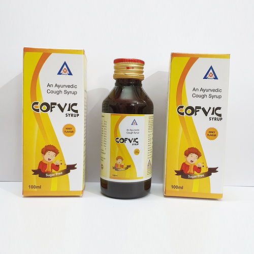 Product Name: Cofvic, Compositions of Cofvic are An Ayurvedic Cough Syrup - Avico Healthcare Pvt Ltd