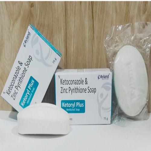 Product Name: Ketoryl Plus, Compositions of Ketoconazole & Zinc Pyrithione Soap are Ketoconazole & Zinc Pyrithione Soap - Ryland Health Care