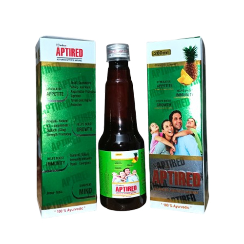 Product Name: APTIRED, Compositions of APTIRED are Ayurvedic  - Mednus Healthcare