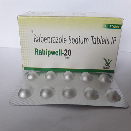 Product Name: Rabipwell 20 , Compositions of Rabipwell 20  are Rabeprazole Sodium Tablets IP  - Everwell Pharma Private Limited