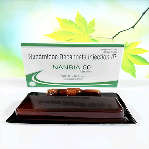 Product Name: Nanbia 50, Compositions of Nandrolone Decanoate are Nandrolone Decanoate - Jaxrane Remedies Private Limited