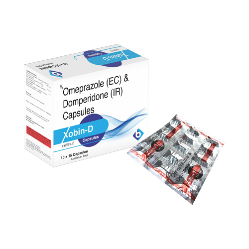 Product Name: XOBIN D, Compositions of Omeprazole (EC) & Domperidone (IR) Capsules are Omeprazole (EC) & Domperidone (IR) Capsules - Biopolis Lifesciences Private Limited