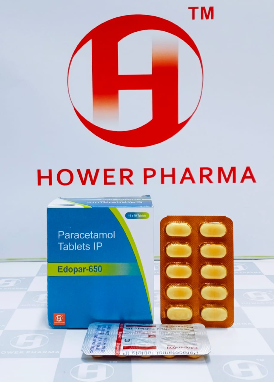 Product Name: Paracetamol 650mg , Compositions of Paracetamol 650mg  are Paracetamol 650mg Tablet - Hower Pharma Private Limited