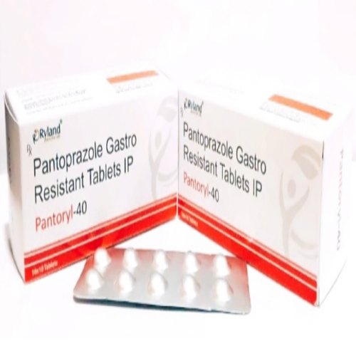 Product Name: Pantoryl 40, Compositions of Pantoryl 40 are Pantoprazole Gastro Resistant Tablets IP  - Ryland Health Care