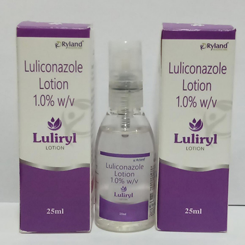 Product Name: Luliryl, Compositions of Luliconazole Lotion 1.0% W/V  are Luliconazole Lotion 1.0% W/V  - Ryland Health Care