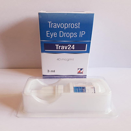 Product Name: Trave 24, Compositions of Travoprost  Eye Drops IP are Travoprost  Eye Drops IP - Zerdia Healthcare Pvt Ltd