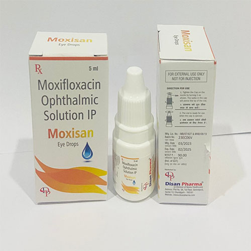 Moxifloxacin eye clearance drops for dogs