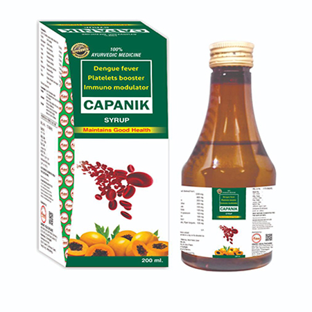 Product Name: Capanik, Compositions of Capanik are 100% ayurvedic medicines - Aniak Healthcare