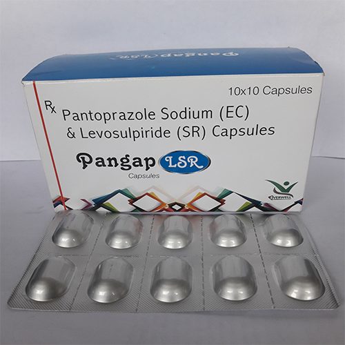 Product Name: Pangap  LSR , Compositions of Pangap  LSR  are Pantoprazole Sodium (EC) & Levosulpiride (SR) Capsules  - Orange Biotech Private Limited