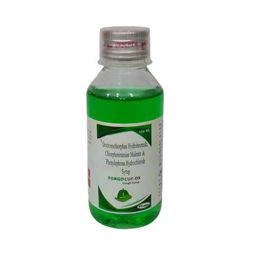 Product Name: Forgocuf DX, Compositions of Dextromethorphan  Hydrobromide,Phenylephrine Hydrochloride & Chlorpheniramine Maleate Syrup are Dextromethorphan  Hydrobromide,Phenylephrine Hydrochloride & Chlorpheniramine Maleate Syrup - Mediphar Lifesciences Private Limited