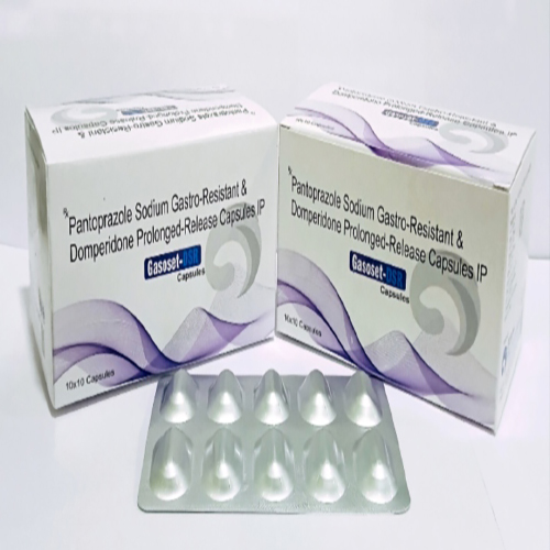 Product Name: Gososet DSR, Compositions of Pantoprazole Sodium Gastro-Resistant & Domperidone Prolonged-Release Capsules IP  are Pantoprazole Sodium Gastro-Resistant & Domperidone Prolonged-Release Capsules IP  - Ryland Health Care