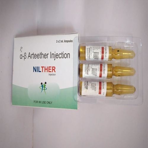 Product Name: Nilther, Compositions of Alpha Beta Arteether Injection are Alpha Beta Arteether Injection - Healthserch Pharma LLP