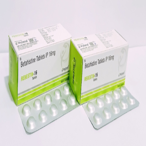 Product Name:  Rebestin 16, Compositions of Betahistine Tablets IP 16mg are Betahistine Tablets IP 16mg - Ryland Health Care