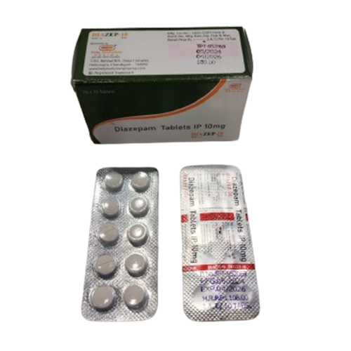 Product Name: 	 DIAZEP 10, Compositions of 	 DIAZEP 10 are Diazepam 10 mg - Holy Evolution Pharma