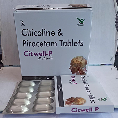 Product Name: Citwell P , Compositions of Citwell P  are Citicoline & Piracetam Tablets  - Everwell Pharma Private Limited