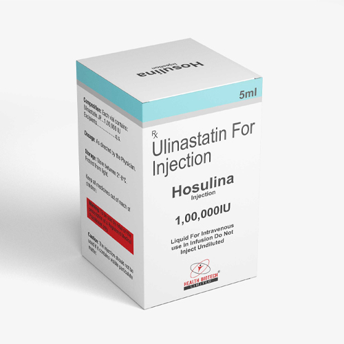 Product Name: HOSULINA, Compositions of HOSULINA are Ulinastatin For Injection  - Health Biotech Limited