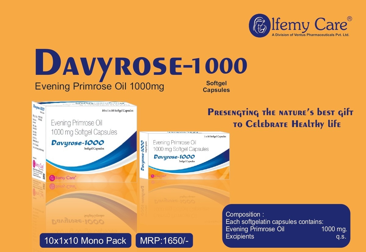 Product Name: Davyrose, Compositions of Evening Primerose Oil are Evening Primerose Oil - Olfemy Care