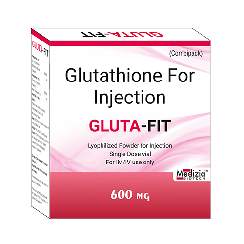 Product Name: GULTA FIT, Compositions of GULTA FIT are Glutathione For Injection  - Medizia Biotech